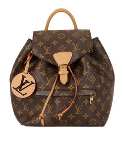 Montsouris Backpack, Canvas, Monogram, NFC, 2*